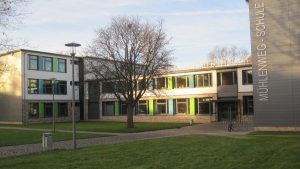 Gebäude der Mühlenweg Schule, Foto: D.Klein